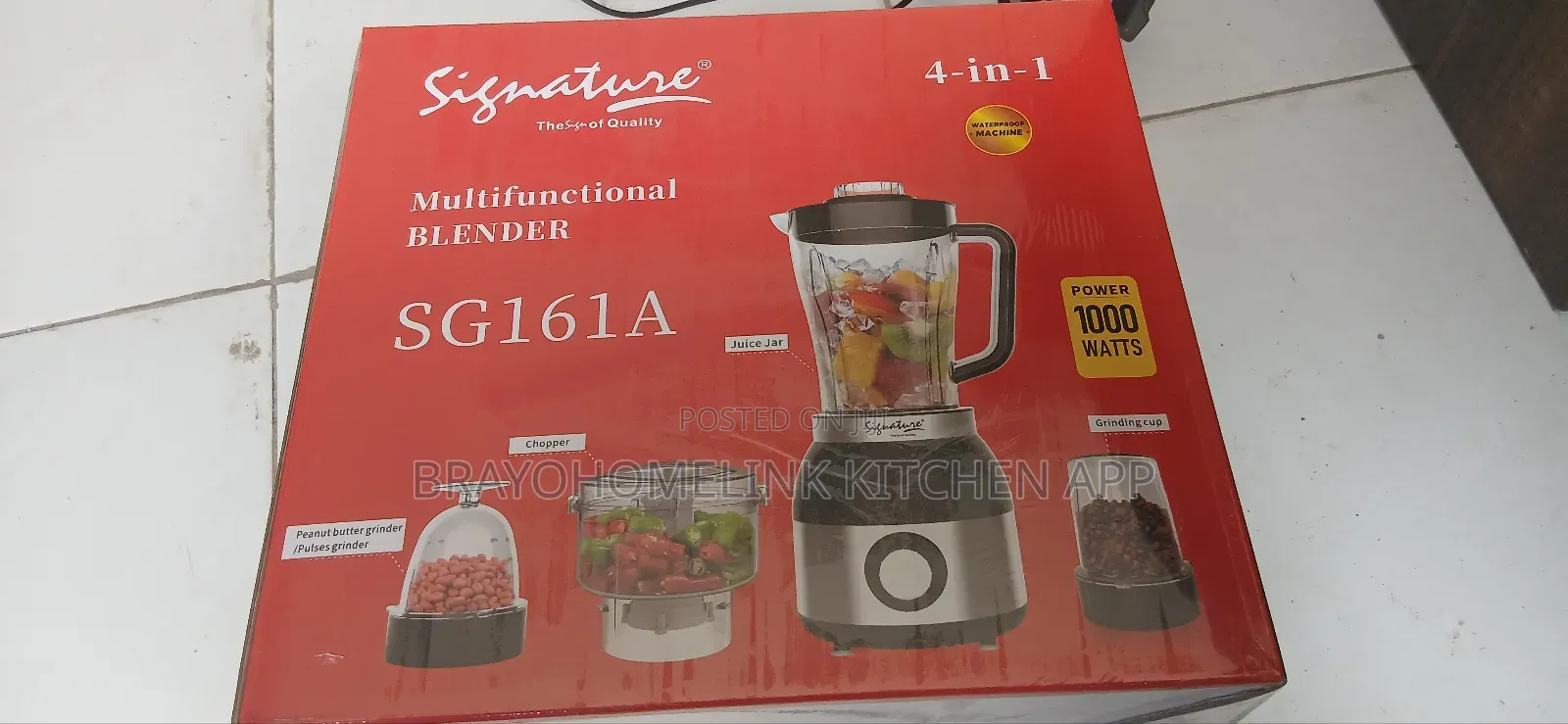Signature Multifunctional Blender Sg161a