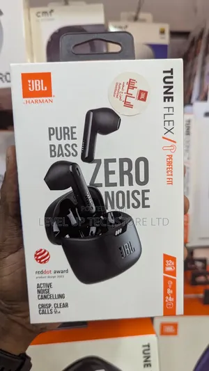 Jbl Tune Flex - True Wireless Noise Cancelling Earbuds (Black)