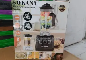 Colour Black New Sokanny Commercial Blender