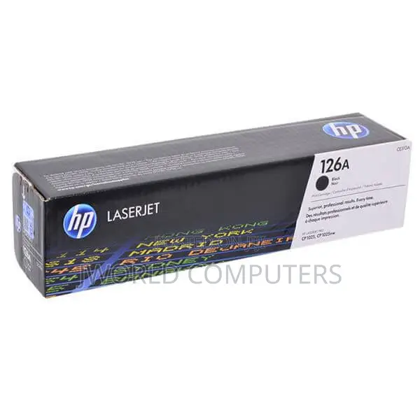Hp 126a Black Original Laserjet Toner Cartridge