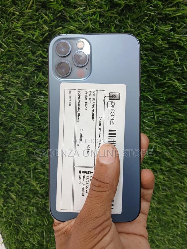 Apple iPhone 12 Pro 256 GB Blue - main view