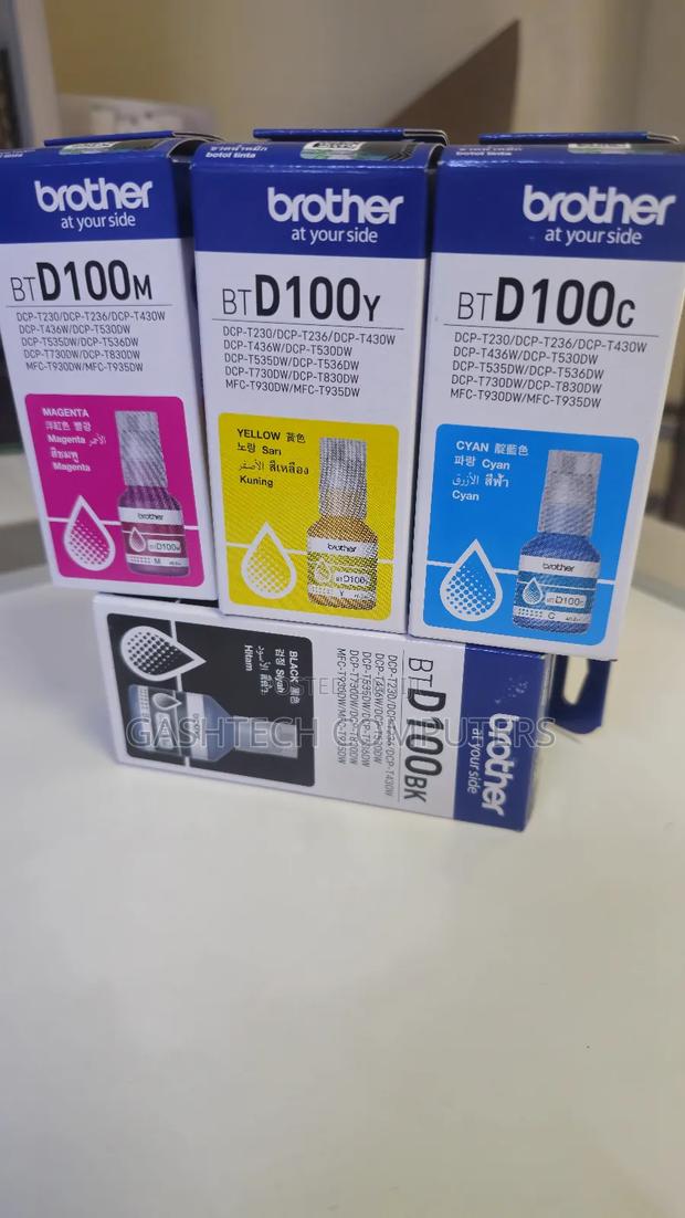 Brother Bt D100 Inks Colors - main view