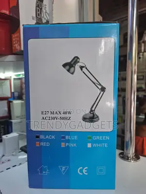 Flexible Arm Table Lamp E27 Bulb 40w Ac230v