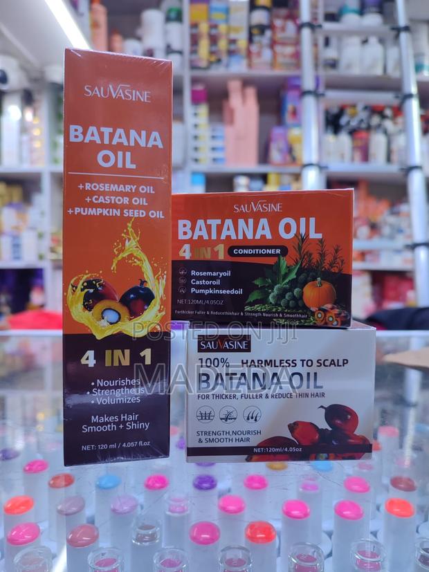 Batana Oil Cream and Oil - main view