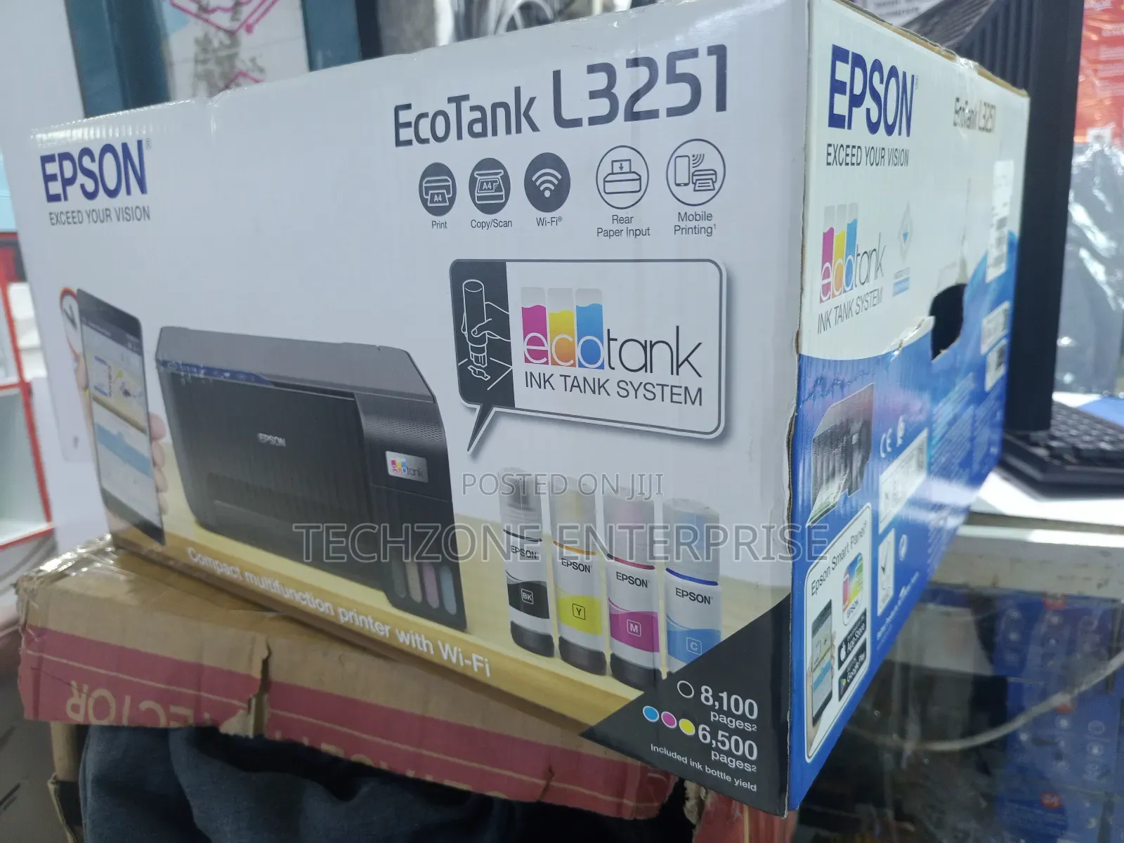 Epson Ecotank L3251 A4 3 in 1 All in One Ink Tank Printer 