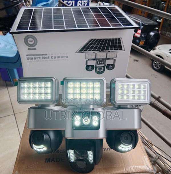 V380 4g Solar 3 Lens Ai Security Camera