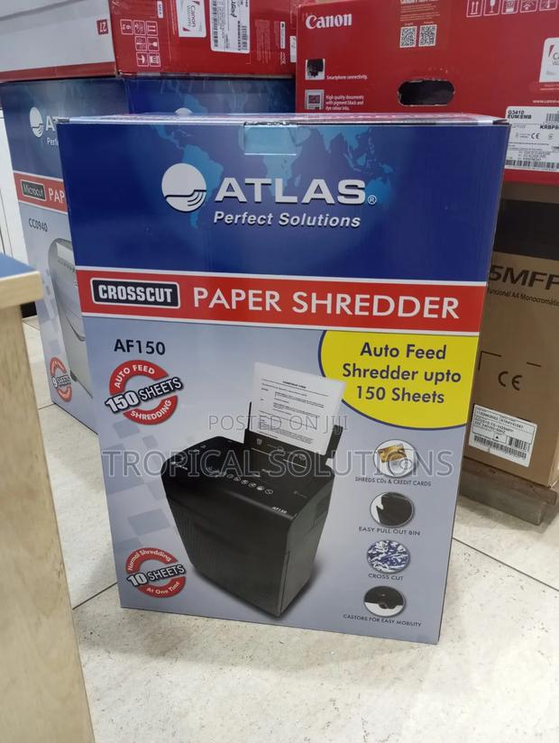 Paper Shredder Af150 Auto Feeds Upto 150 Sheets Cross Cut