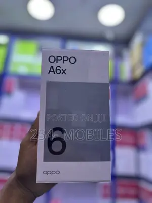 New Oppo A6x 64 GB Black