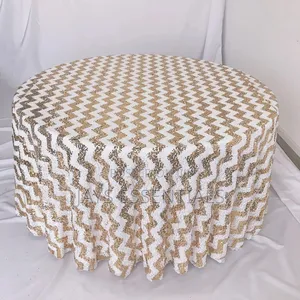 Chevron Overlay Table Cloth