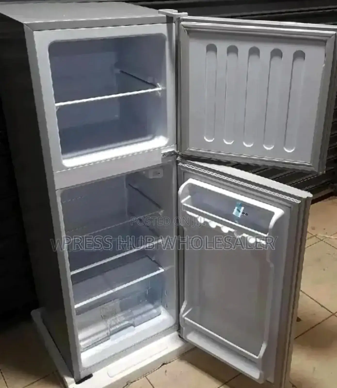 Nunix 138l Double Door Refrigerator : 