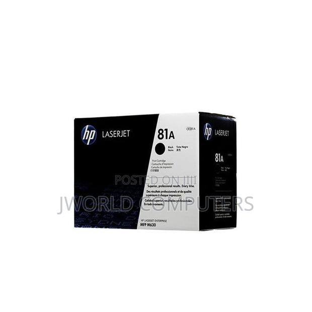 Hp 81a Black Original Laserjet Toner Cartridge