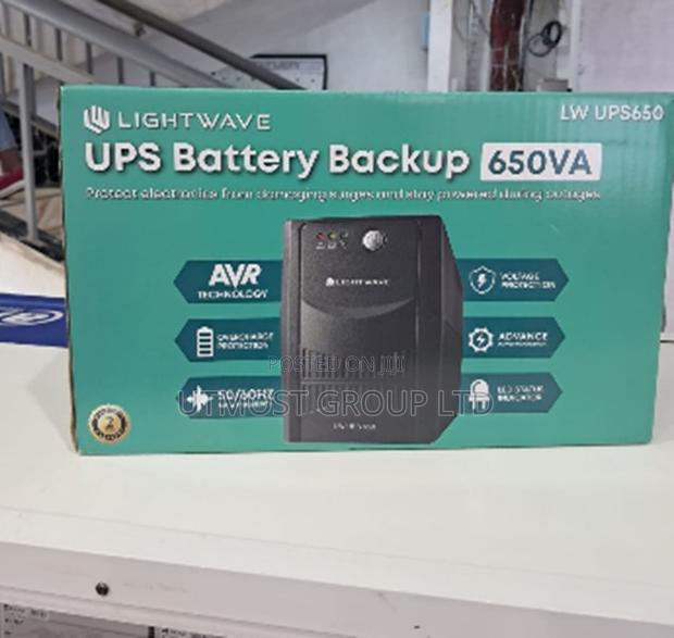 Lightwave 650va Ups Surge Protection