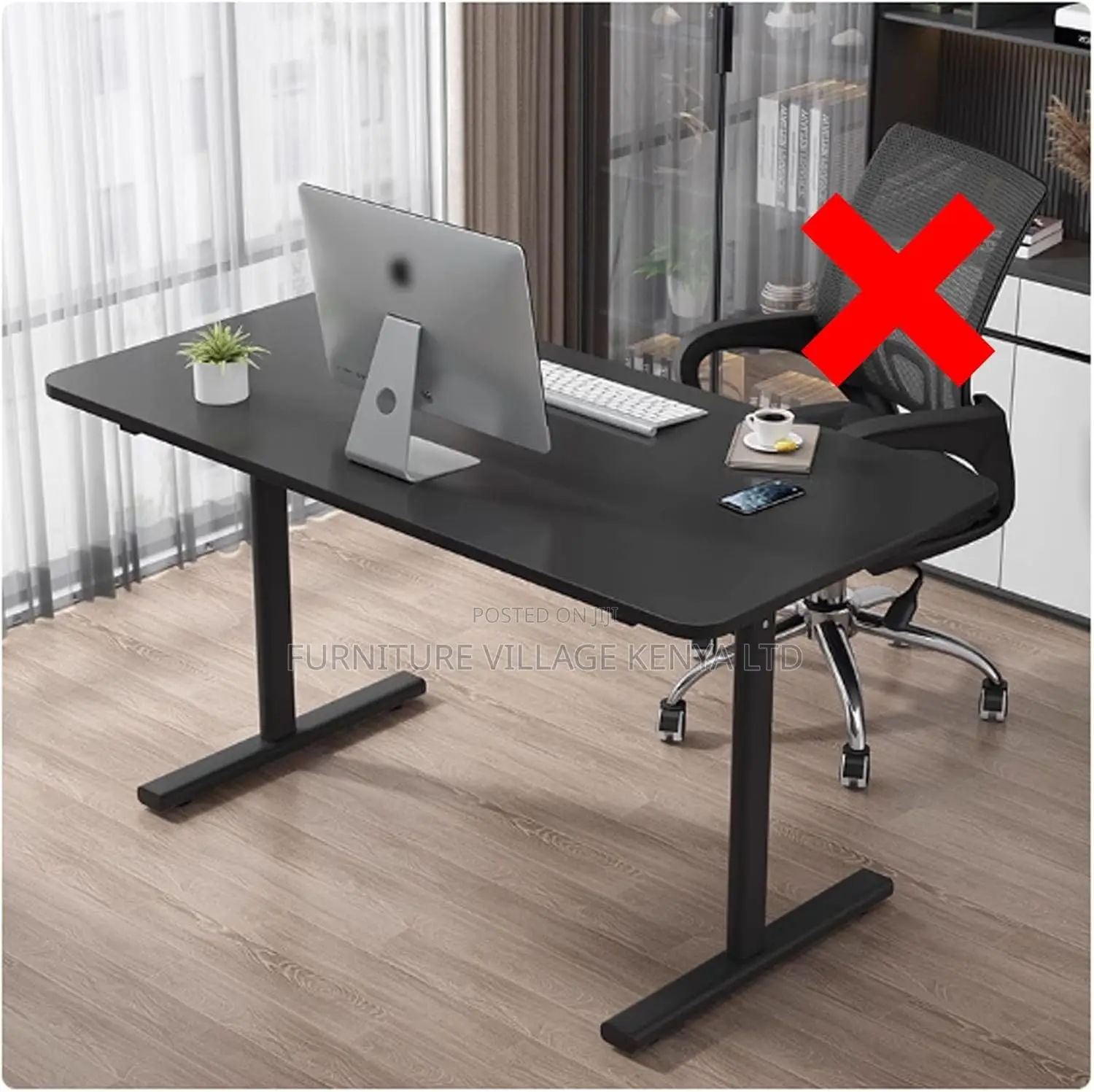 Height Adjustable Computer Gaming Desk