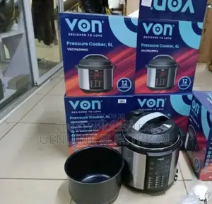 With14months Warranty New Von 6l Pressure Cooker