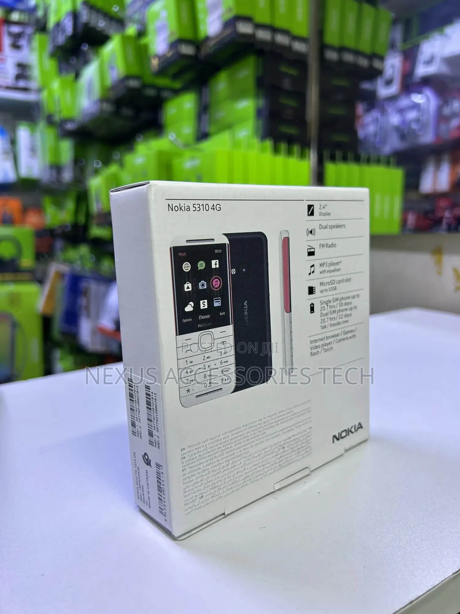 New Nokia 5310 XpressMusic White