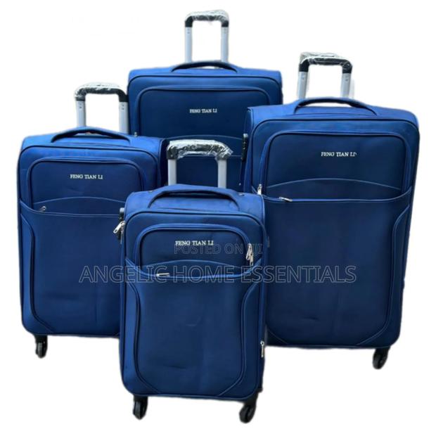Managerial 4 in 1 Fabric Laxurious Suitcase - main view