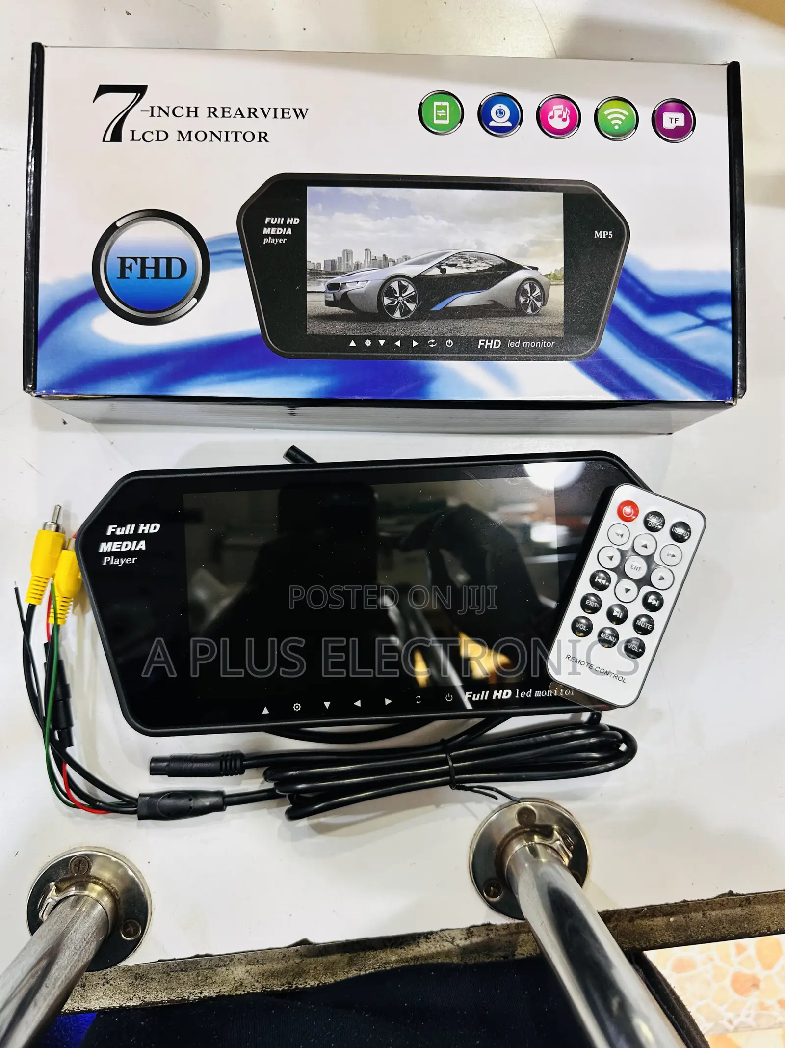 719 7 Inch Monitor With Bluetooth – Quality Display