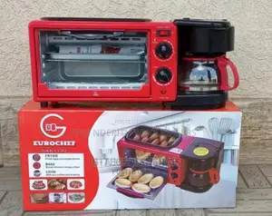 With Grilled Oven Eurochef Breakfast Maker