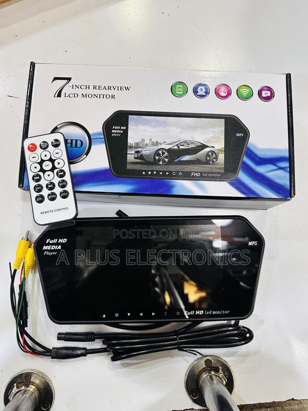 719 7 Inch Monitor With Bluetooth – Modern Design
