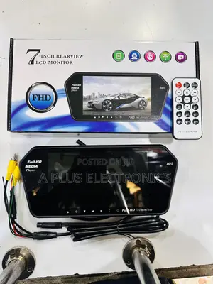 719 7 Inch Monitor With Bluetooth – Modern Design