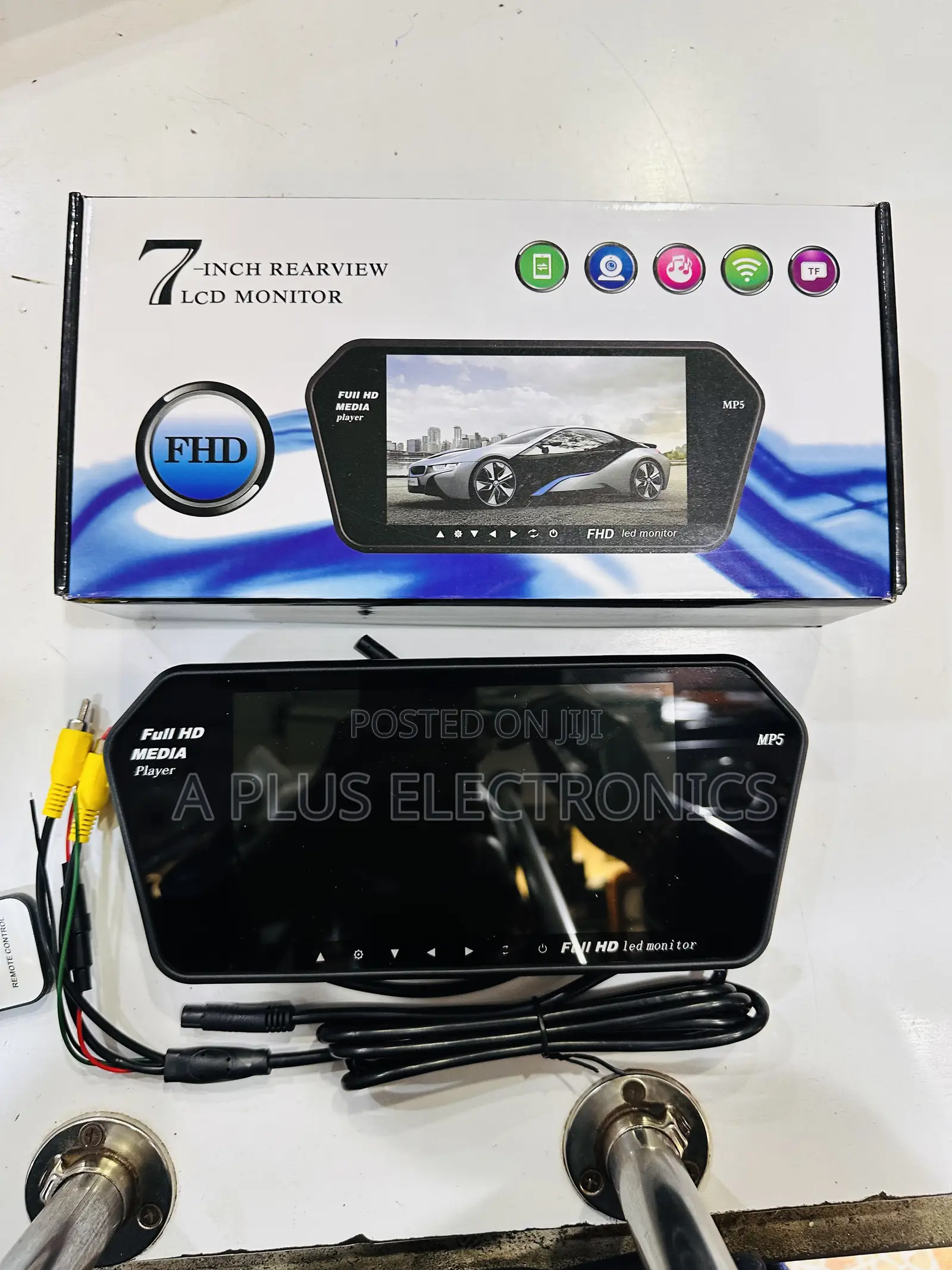 719 7 Inch Monitor With Bluetooth – Modern Design
