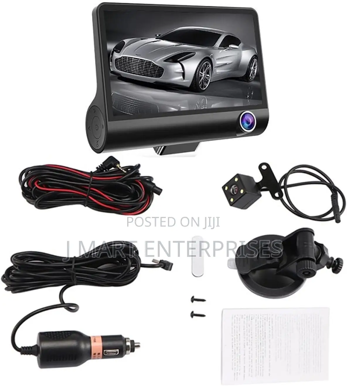 Smart Dual Dash Cam 1080p Front Rear