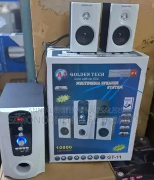White 2.1 Golden Tech Woofer