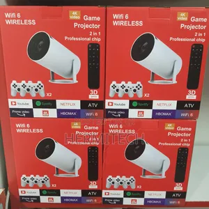  Video Game Projector 2 in 1