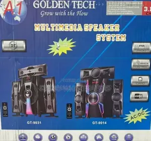 With 3speakers New 3.1 Golden Tech Woofer