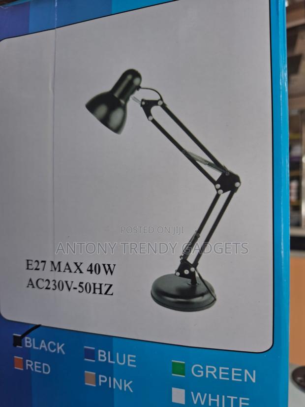 Swing Arm Desk Lamp Adjustable Light For Study & Work