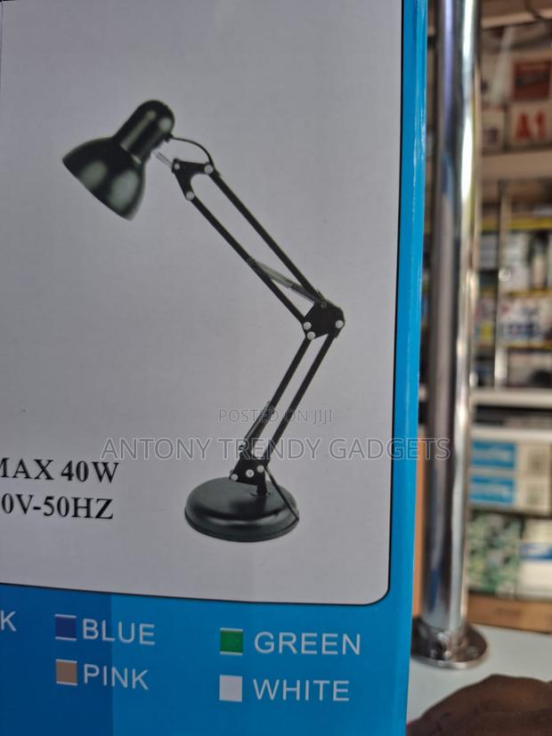 Swing Arm Desk Lamp Adjustable Light For Study & Work - thumbnail 2