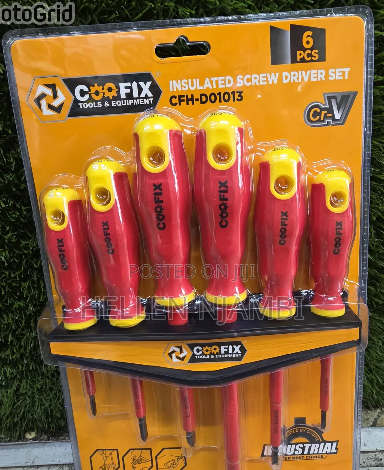 6pcs Set Coofix Insulated Screwdriver Set