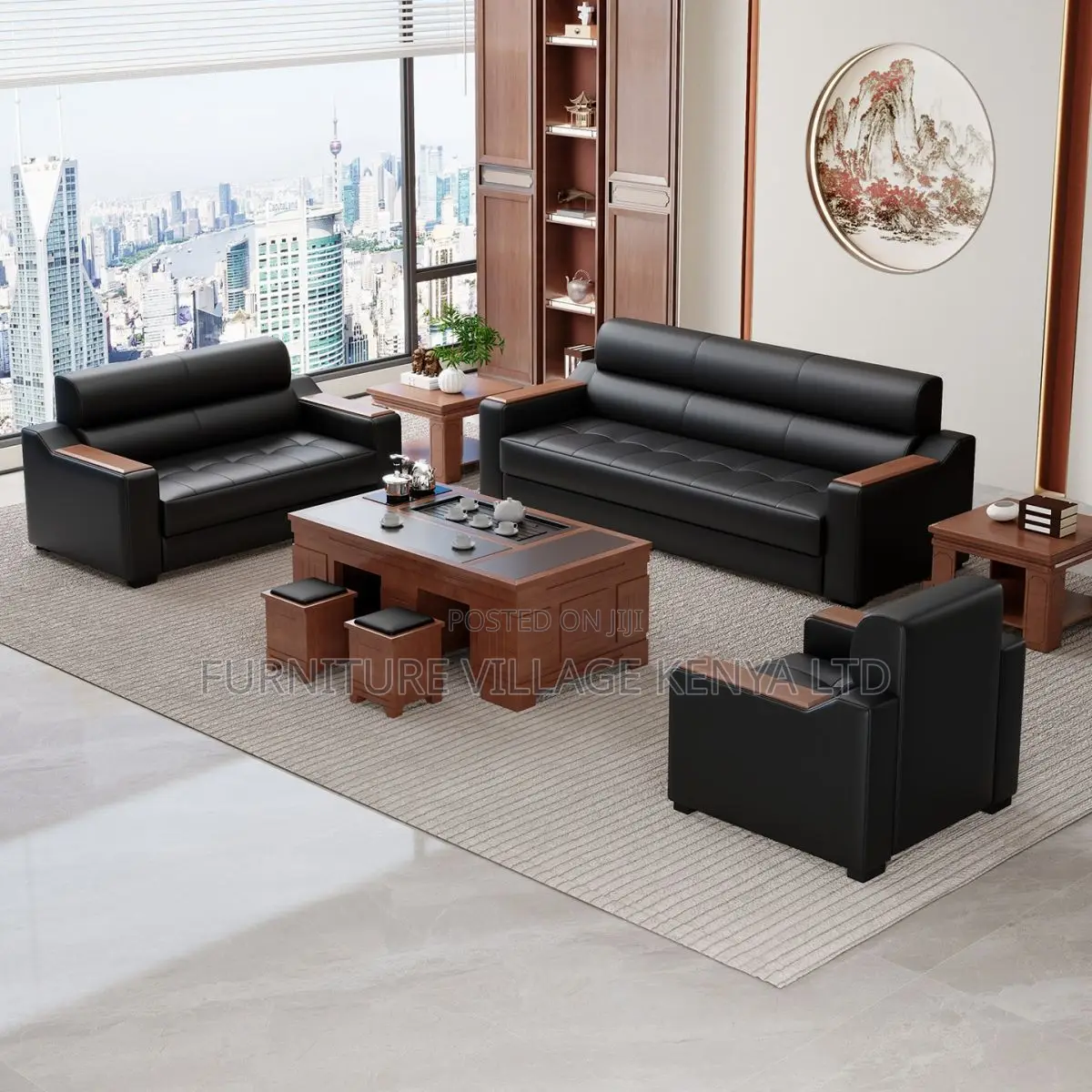 5-seater Executive Office Sofa