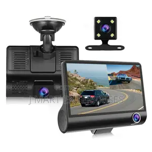 Dash Cam 1080p – Front, Inside Rear Camera With G-Sensor