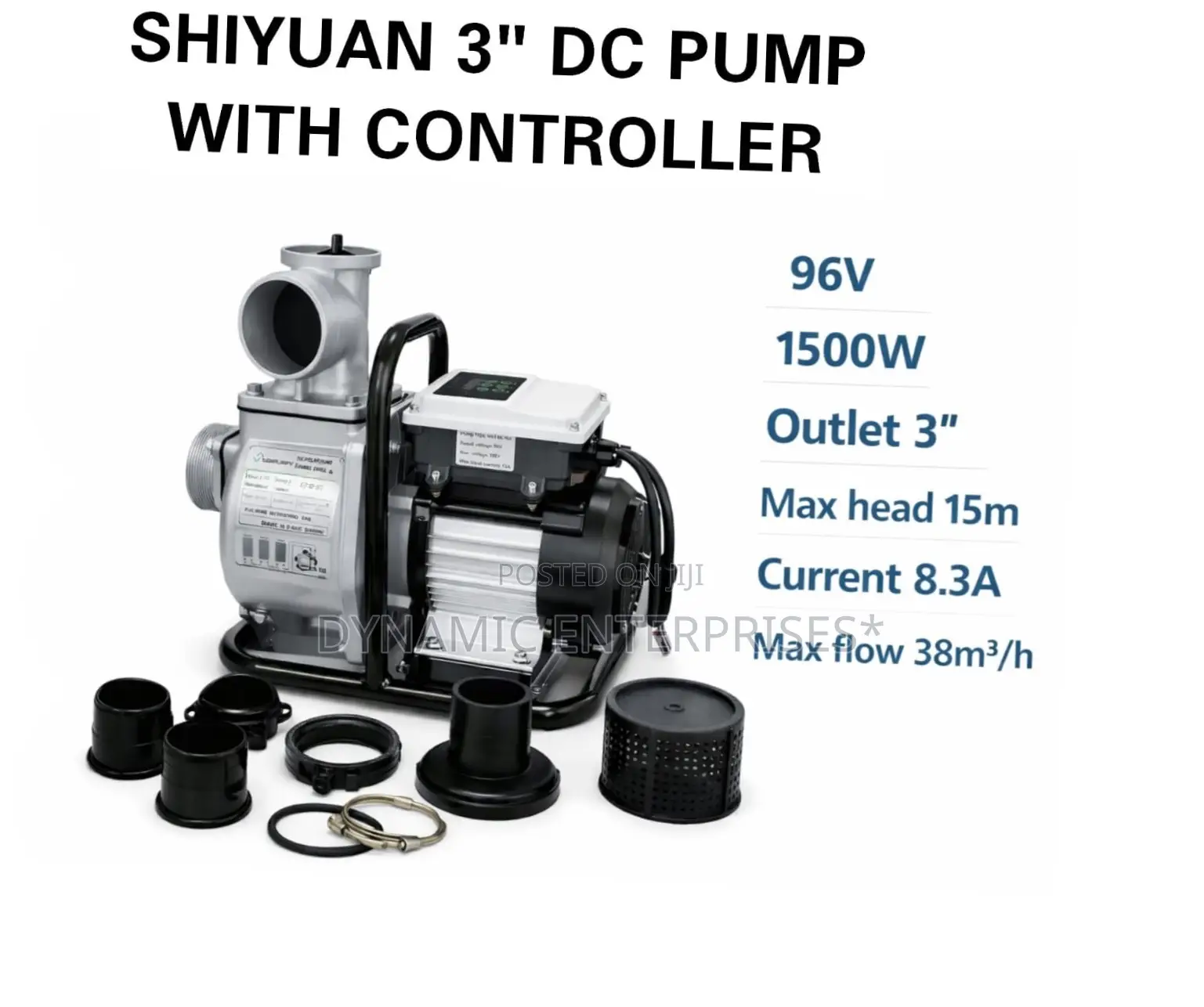 Shiyuan 3" High-Performance Dc Solar Water Pump (1500w)