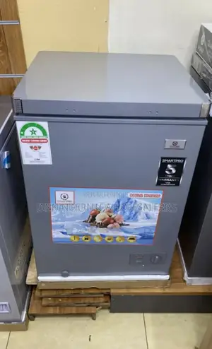 Grey/White Smart Pro 95l Freezer. With Quality Freezer
