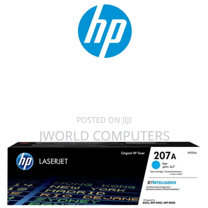 Hp 207a Cyan Original Laserjet Toner Cartridge