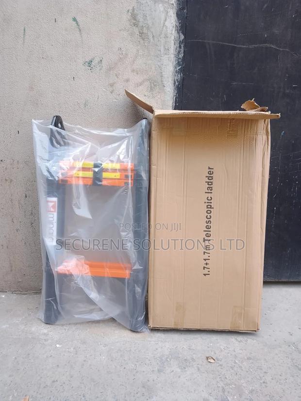 Minara Brand 1.7+1.7m Telescopic Ladder