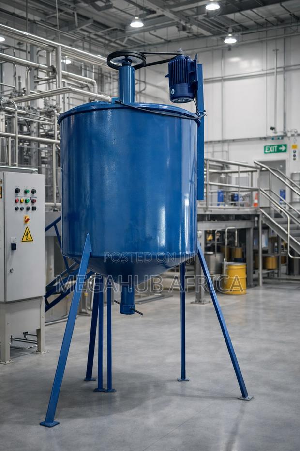1000-Liter Bar Soap Reagents Mixer / Soap Crutcher Tank - thumbnail 3