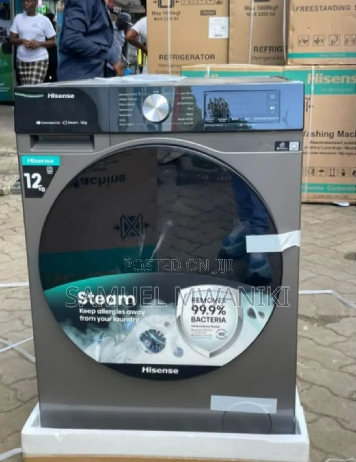 Hisense Washing Machine 12kg Frontload Full Automatic