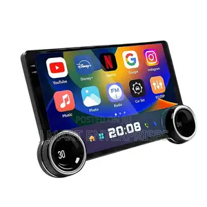 Dual Knob 10.1 Inch FHD Car Android Player 4gb/64 Gb Rom