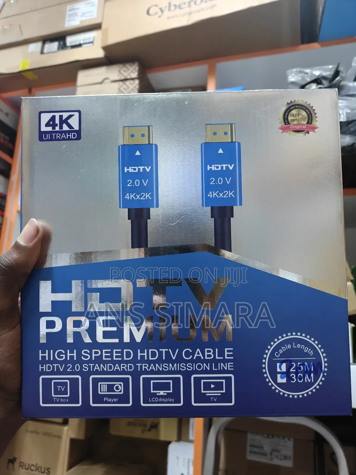 High Speed HDTV Premium Cable 2.0v