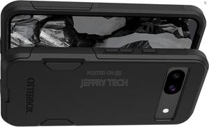 Nisxa Otterbox Google Pixel 8a Case Black, Rugged Durable - thumbnail 2