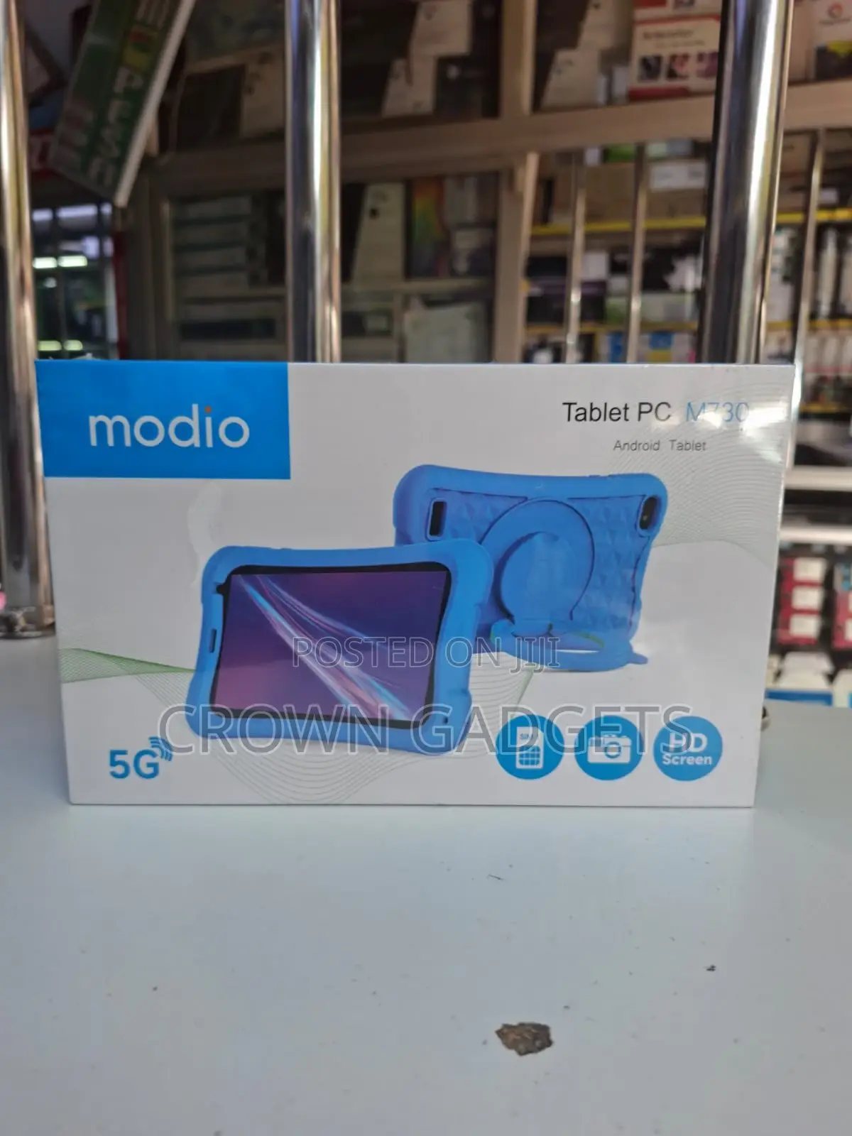 Modio M730 7" Hd Touchscreen Kids Tablet With 5g Connectivity
