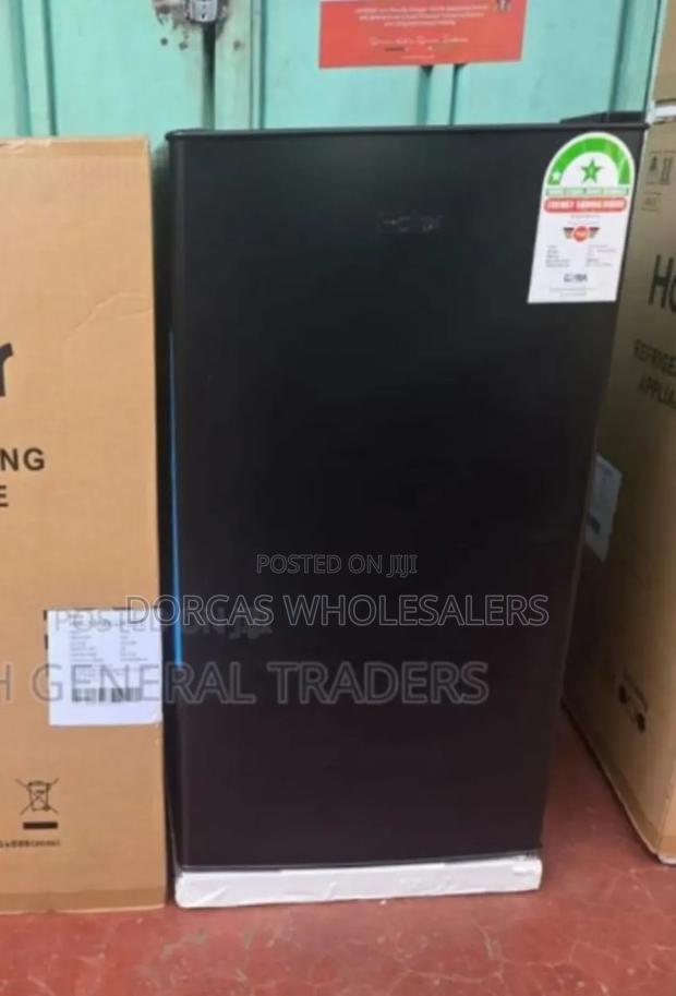 Colour Black+-Haier 90l Fridge - main view