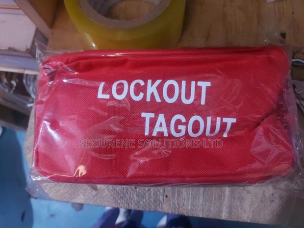 Portable Lockout Tagout (Loto) Kit Bag. - main view