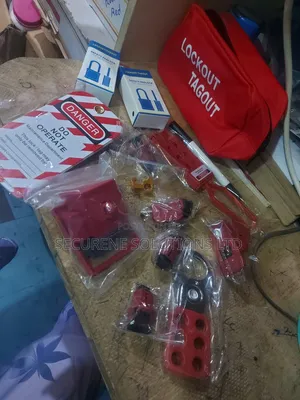 Portable Lockout Tagout (Loto) Kit Bag.