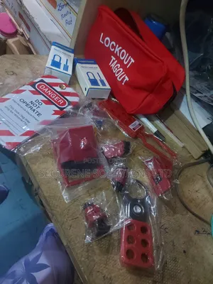 Portable Lockout Tagout (Loto) Kit Bag.