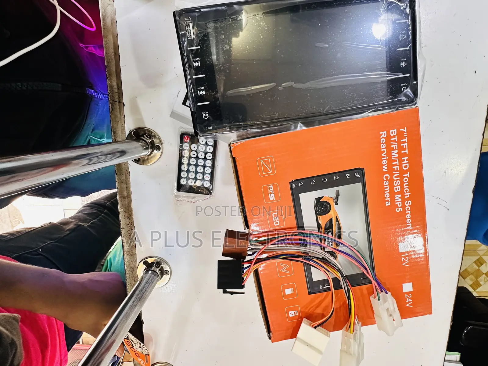 7 Inch Car Stereo Radio Hd Mp5 Player Touch With Rear Camera