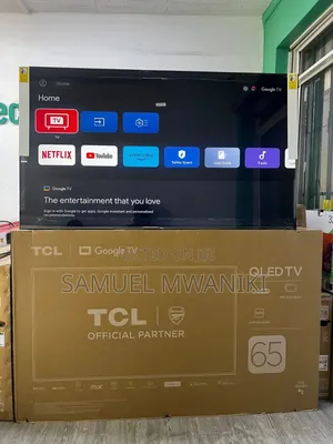 TCL 65′′ Qled Uhd Hdr10+ Google Smart Tv Latest Model